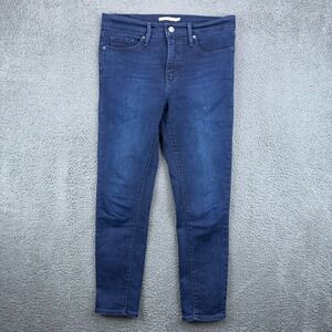 Levis 311 Shaping Skinny Jeans Womens 29 Dark Blue Indigo Stretch Denim